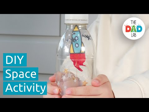 Cool Space Rocket in a Bottle | DIY Toys for Children