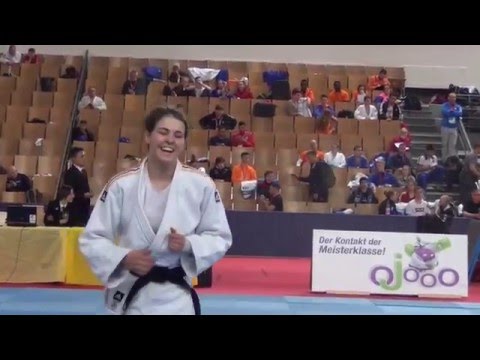 Cadet European Judo Cup Berlin 2016 Quarter-Final -52 kg Bannenberg (GER) - Lebrun (FRA)