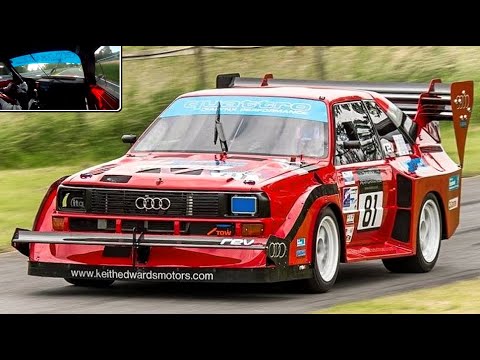 850Hp Audi Quattro S1 Pikes Peak || ONBOARD & Insane Turbo Sound