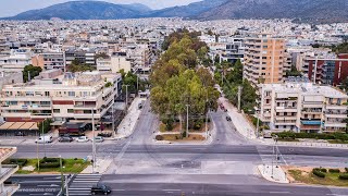 City Flight Ambient Sounds | No music | 4k