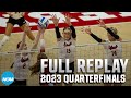 Nebraska vs. Arkansas: 2023 NCAA volleyball tournament quarterfinals | FULL REPLAY