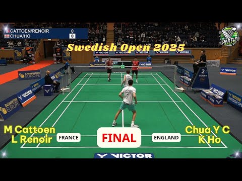 Women's Doubles Final | B Ercetin/N Inci 🆚 M Sjoo/T Sjoo | Swedish Open 2025