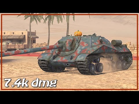 Obj 704 • 4 frags • 7.4k dmg • WoT Blitz