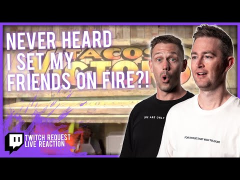 I Set My Friends On Fire - Things That Rhyme With Orange // Josh and Benny Twitch Stream Reaction