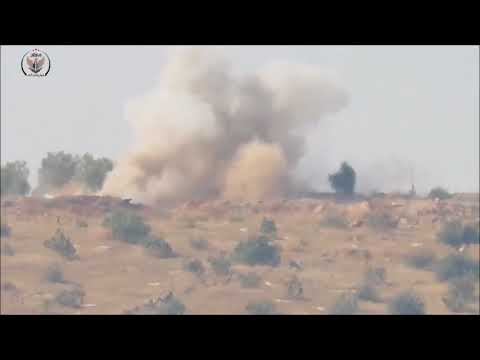 سلسلة عمليات استهداف مقرات النظام بصواريخ المضادة للدبابات والمدافع ذاتية الدفع