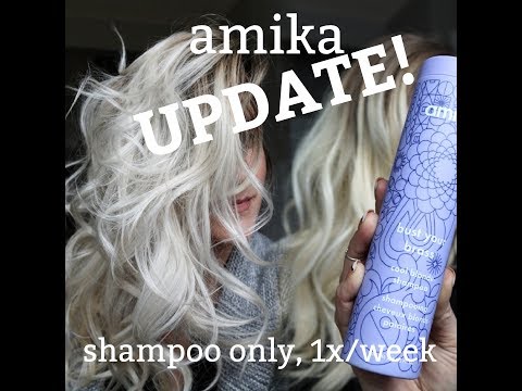 AMIKA Update | Possibly the best purple shampoo ever!