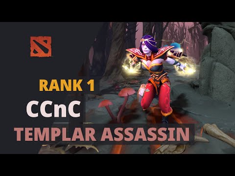 CCnC (Rank 1) plays Templar Assassin Dota 2 Full Game