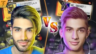 کاستوم تک به تک تندر با مستر وان شات 🔥Custom Thunder vs Mr Oneshot