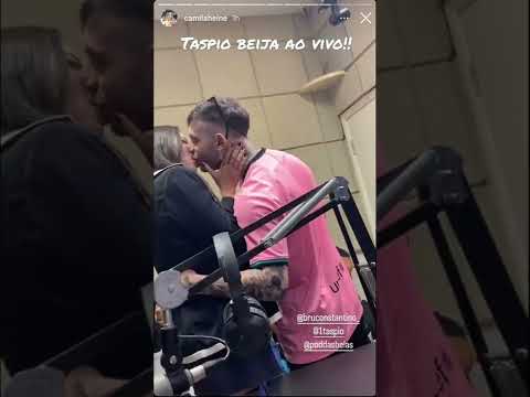 TASPIO BEIJANDO AO VIVO!!