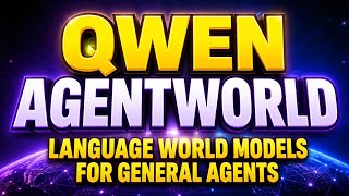 Qwen AgentWorld: World Model for General Agents