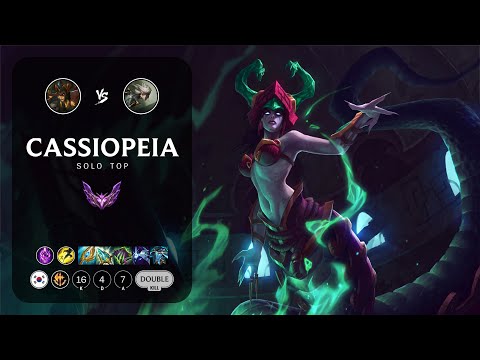 Cassiopeia Top vs Camille - KR Master Patch 14.7