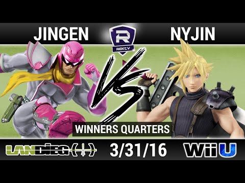 Smash Lounge 41 - WQ: Jingen (Captain Falcon) v. Nyjin (Fox/Cloud)