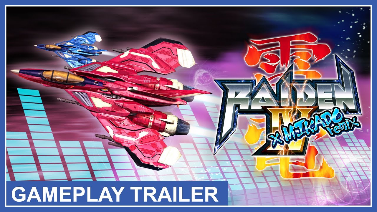 Raiden IV x MIKADO remix - Gameplay Trailer (PS4, PS5, Xbox, PC)