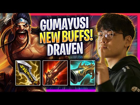 GUMAYUSI TRIES DRAVEN WITH NEW BUFFS! - T1 Gumayusi Plays Draven ADC vs Kai'sa! | Season 2024