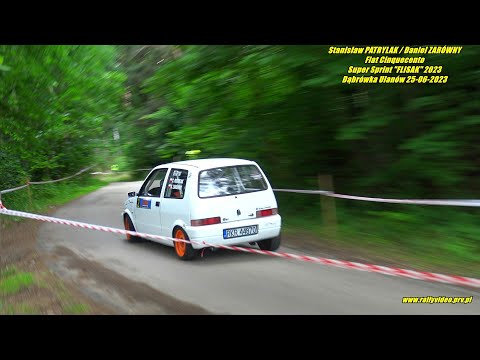 Stanisław PATRYLAK / Daniel ZARÓWNY - Fiat CC - Super Sprint "FLISAK" 2023Dąbrówka Ulanów 25-06-2023