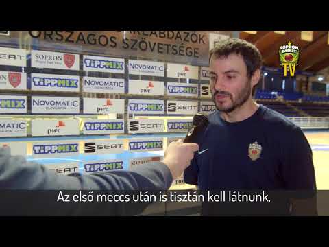 2018.04.13. CMB  CARGO UNI GYŐR - SOPRON BASKET, beharangozó