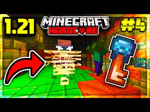 UNBELIEVABLE! Finding Chamber 1.21 and Trial Keys... Minecraft Hardcore #4