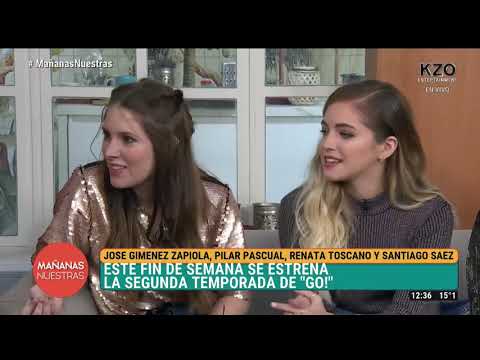 El Purre, Pili Pascual, Santi Saez y Rena Toscano en Mañanas Nuestras - Go! Vive a tu manera