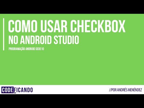 Como usar Checkbox no Android Studio - Programação Android s03e10