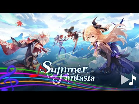 Genshin Impact 2.8 Trailer Music Theme Only ! [Without Voices] !