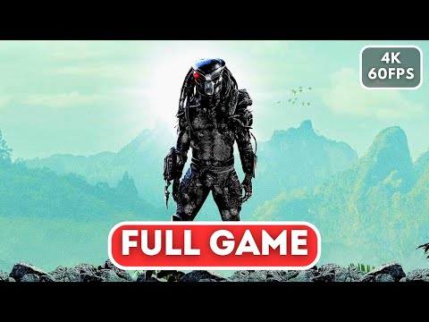 ALIENS VS PREDATORS PREDATOR CAMPAIGN Gameplay Walkthrough FULL GAME【4K 60FPS】No Commentary