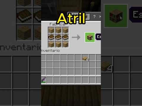 ¡Descubre el secreto para craftear un Atril en Minecraft!