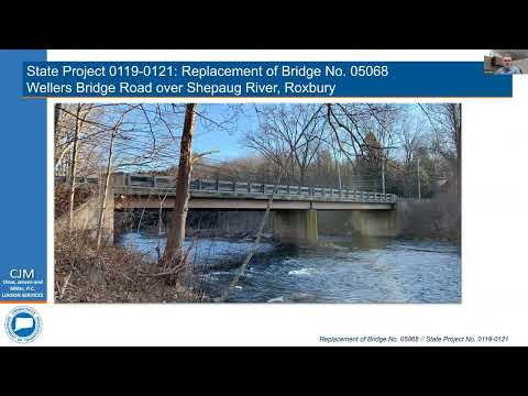 0119-0121 Replacement of Bridge No. 05068 Wellers Bridge Road over the Shepaug River in Roxbury