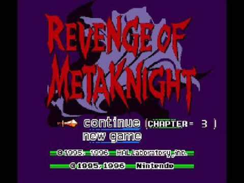 Kirby Super Star: Revenge of Metaknight - Ending (metal version)