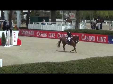 Vilma Catani & Dynamite TN (Larino-Spartan) Linz CSI** 7YH, 135 cm, April 2015