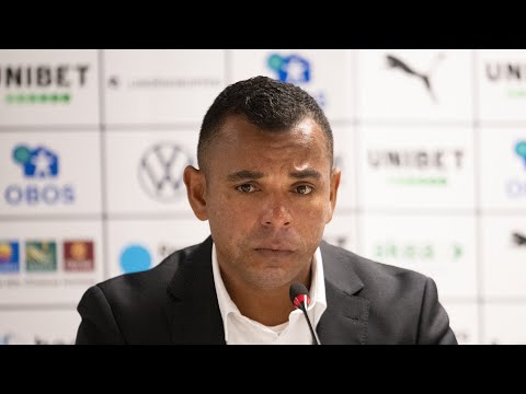 Presskonferens efter HIF – Hammarby IF