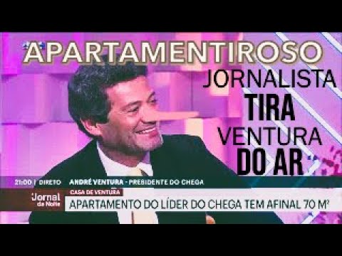 O APARTAMENTO LUXUOSO DE ANDRÉ VENTURA - JORNALISTA TIRA VENTURA DO AR