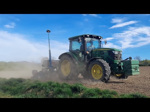 Siew kukurydzy w GR Biesok ☆ 4x John Deere ☆