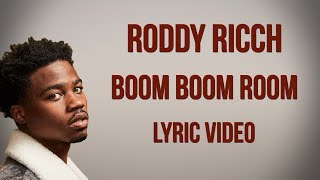 Roddy Ricch - Boom Boom Room (LYRICS) - YouTube