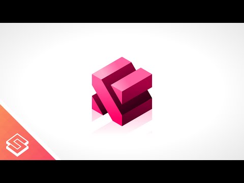 Inkscape Tutorial 3D Abstract Cube