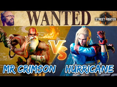 Mr Crimson's Dhalsim & Hurricane's Cammy's rivalry begins on WANTED!