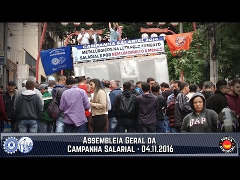 Assembleia Geral Campanha Salarial - 04.11.2016