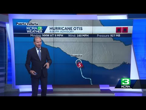 Category 5 Hurricane Otis heading toward Acapulco, Mexico: 'Nightmare scenario'
