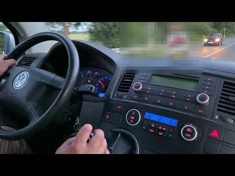 VW T5 Multivan 2,5 TDI AXD Probefahrt nach Motorinstandsetzung | VWT5 Test Drive after Engine Repair