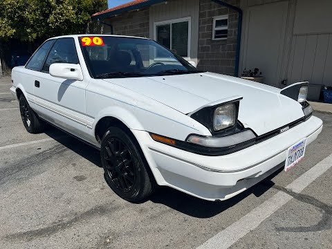 Thumbnail for 1990 TOYOTA COROLLA SR5 WALK AROUND & START UP by Toyota, Toyota Corolla, Car