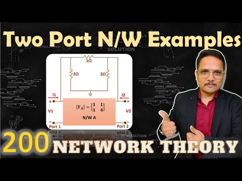 Network Theory by Engineering Funda