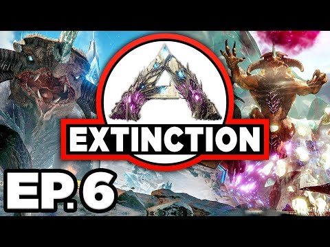 ARK: Extinction Ep.6 - UPGRADING DINOSAURS SADDLES, WEAPONS, ARMOR, ETC. (Modded Dinosaurs Gameplay)