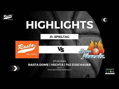 Highlights: RASTA Vechta II - Phoenix Hagen 79:98 (7.2.24)