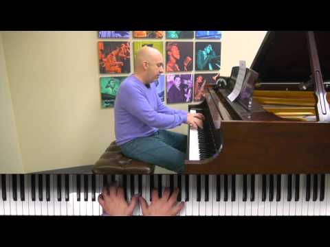 2 Minute Jazz #39:  Root Movements in the Left Hand