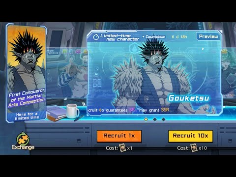 Gouketsu Limited Monster Gacha! [ One Punch Man The Strongest ]