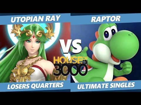 Smash Ultimate Tournament - Utopian Ray (Palutena) Vs. Raptor (Yoshi) SSBU Xeno 161 Losers Quarters