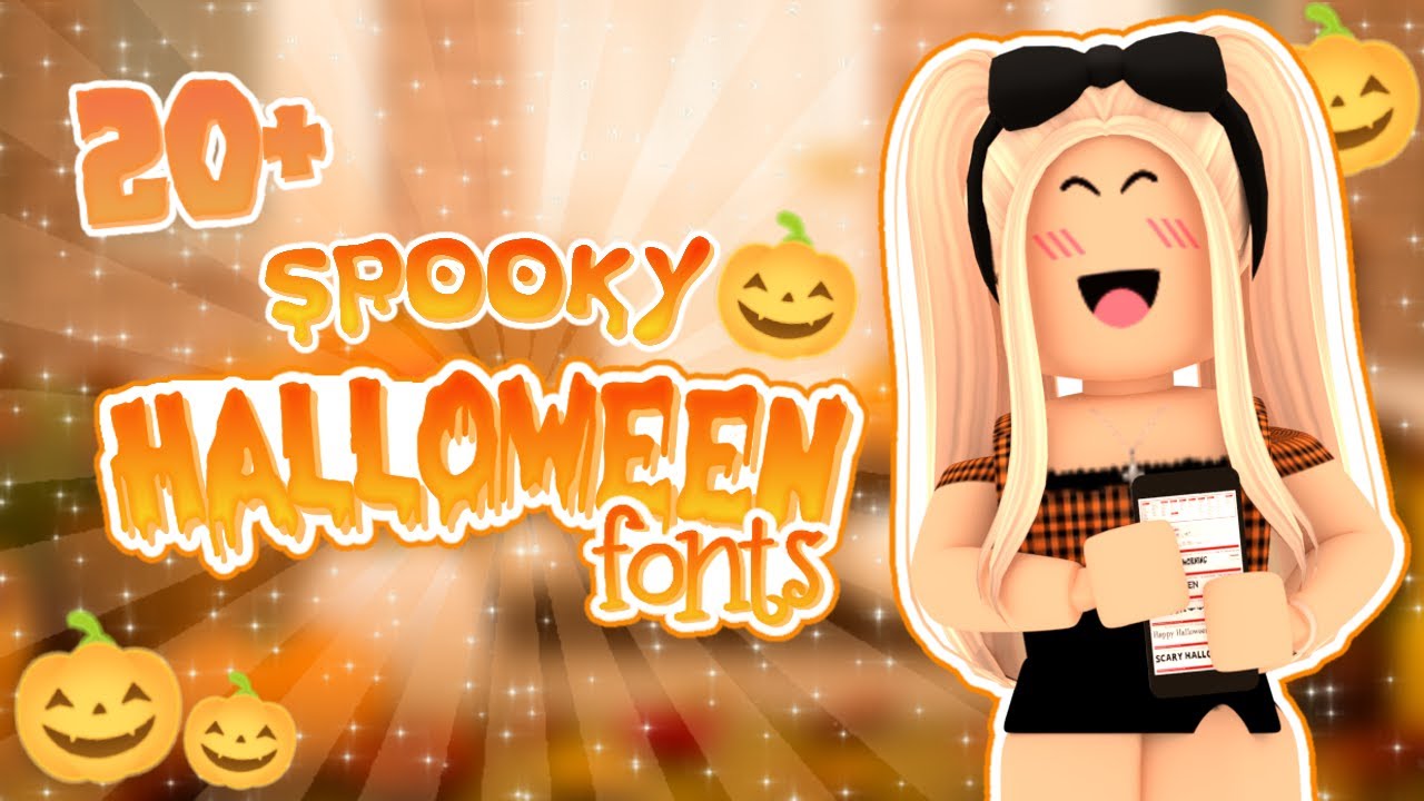 20+  Spooky👻 HALLOWEEN🎃 fonts! || SoftieCindy ♡