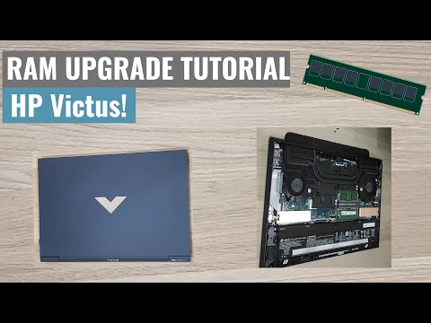 RAM Upgrade DIY Tutorial.  The reason why you need to upgrade your RAM? HP Victus, 16GB RAM.