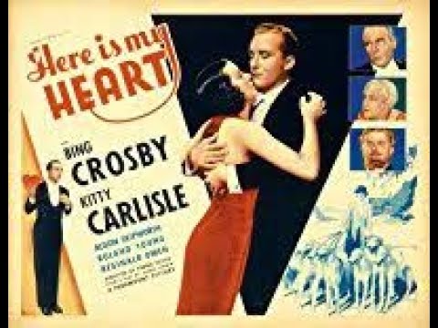MEU MAIOR DESEJO (Here is My Heart, 1934) - Bing Crosby, Kitty Carlisle, Roland Young, Reginald Owen