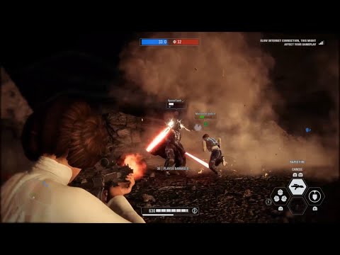 Star Wars Battlefront 2- Final Video from 2020 | Leia & Phasma Crait Domination | Heroes vs Villains