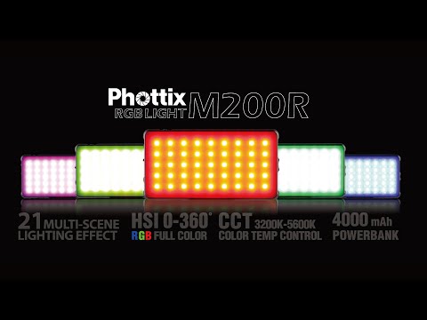 Phottix M200R RGB Light